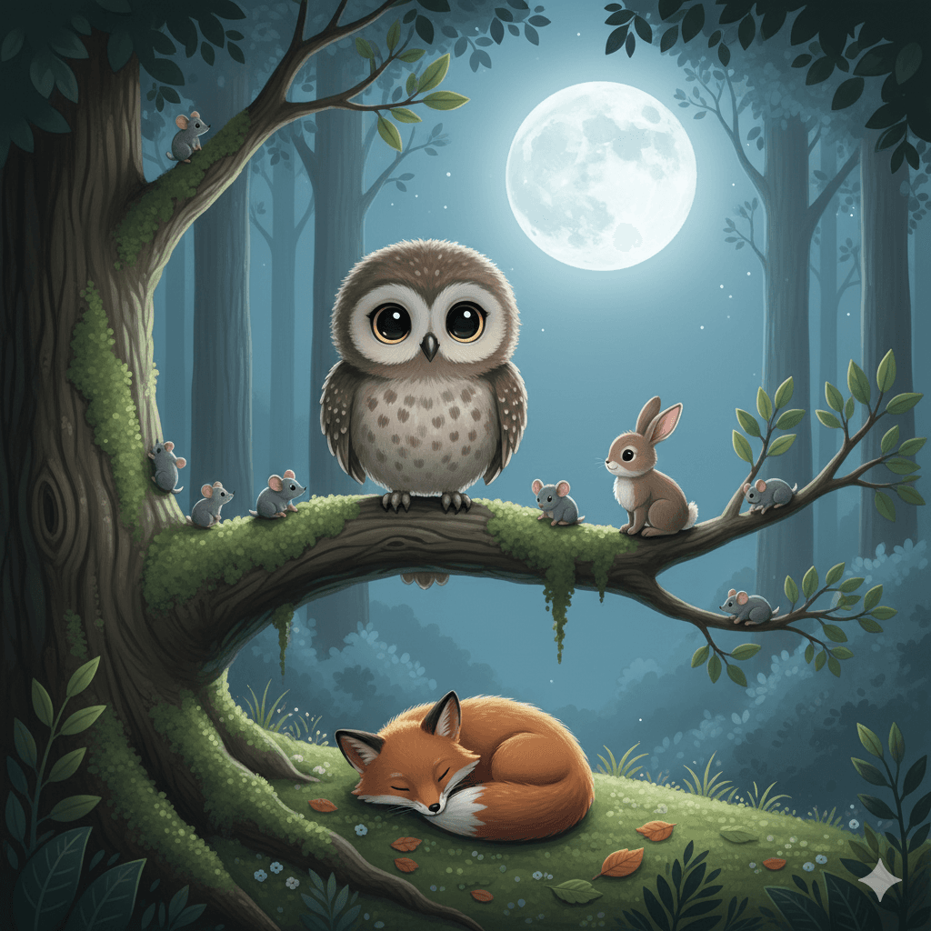 Baby Owl’s Goodnight Forest