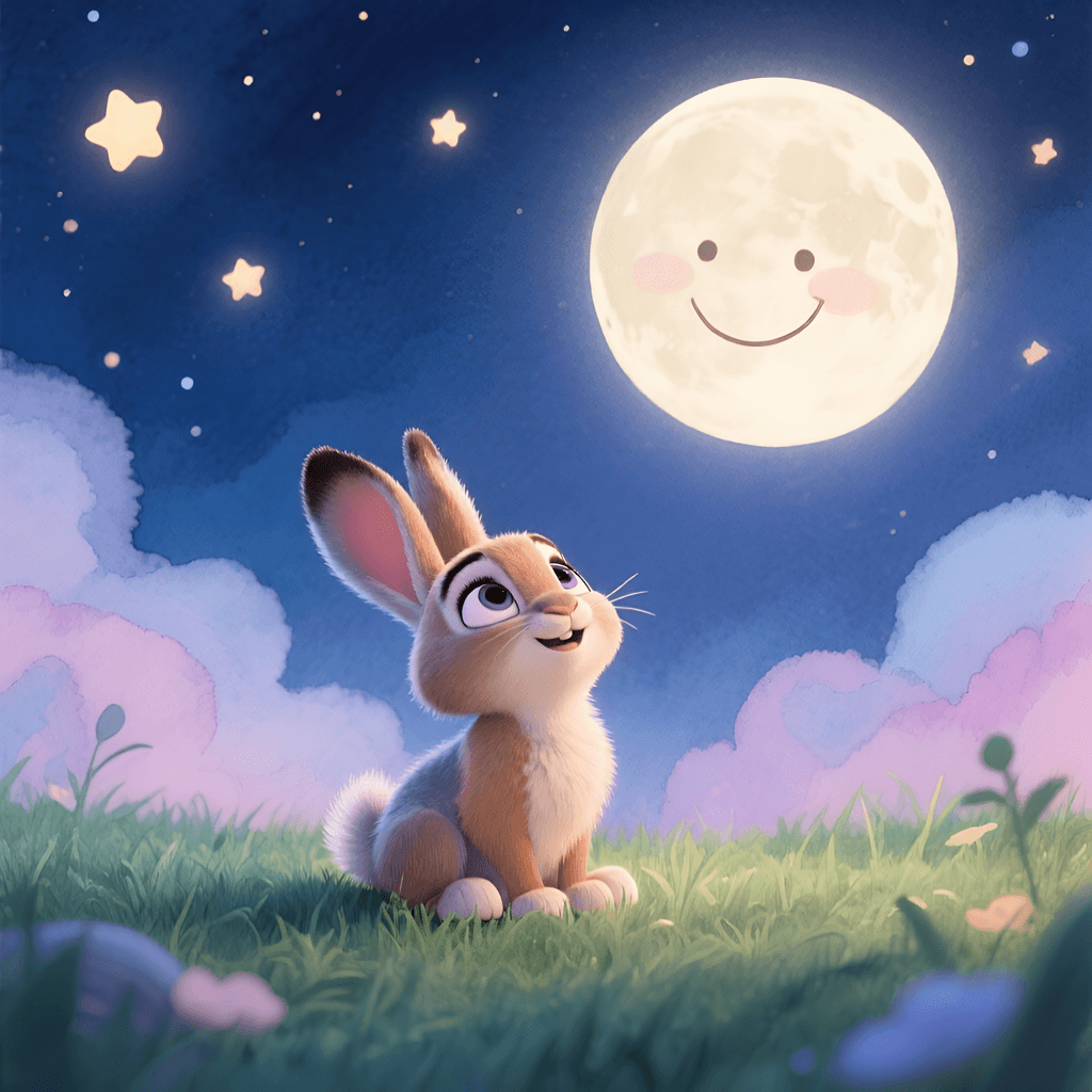 Sleepy Moon Bunny